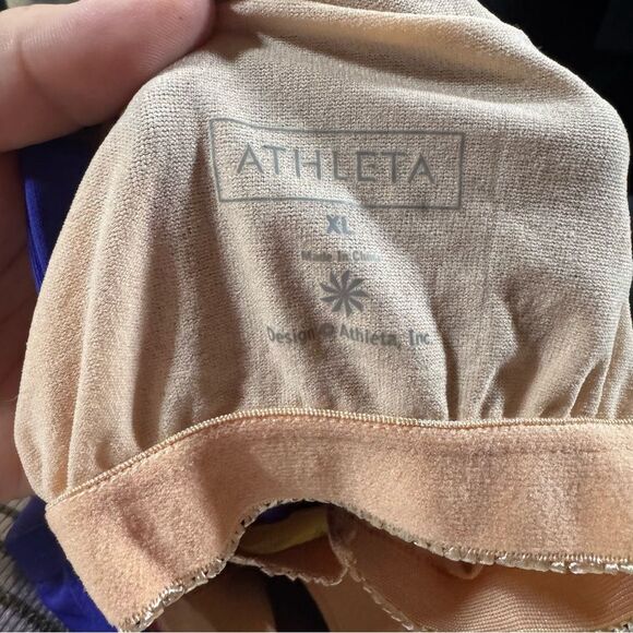 Athleta Royal Purple Build in Bra Midi Athletic Dress - Picture 5 of 5